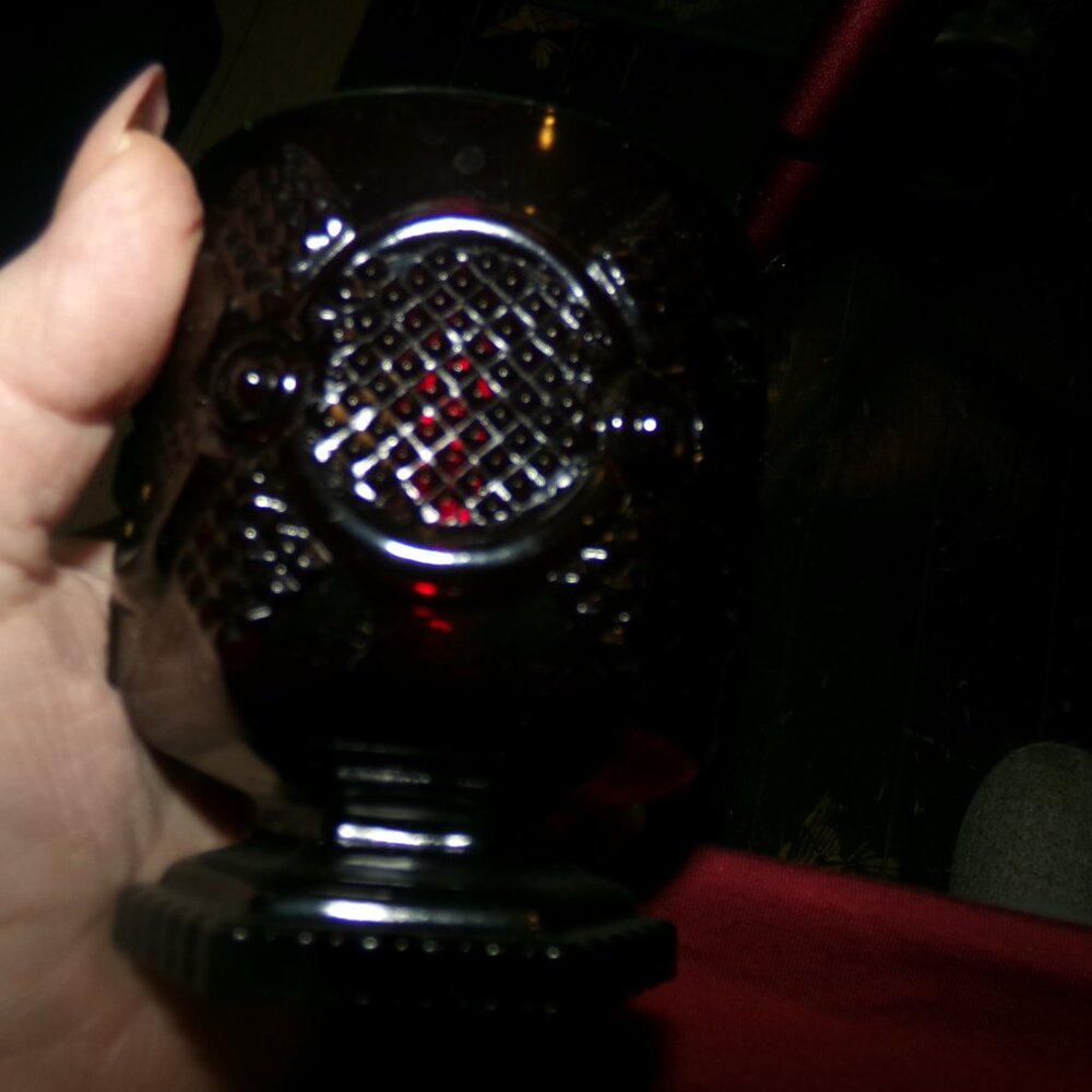 vintage avon cape cod drinking glasses set of 3